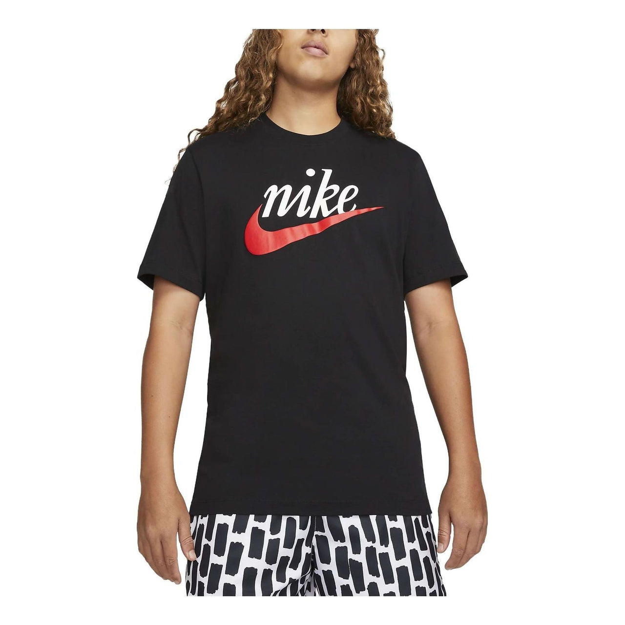 Nike Sportswear Logo T-Shirt 'Black' DZ3279-010