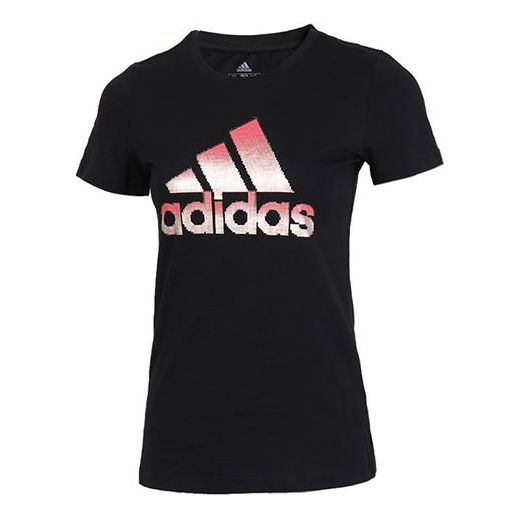 (WMNS) adidas Mhg Bosfoil T Training Sports Short-sleeve Tee Black FJ5010