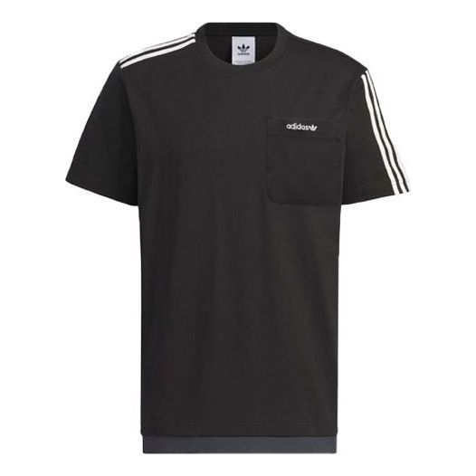adidas Adicolor Short Sleeve T-Shirt 'Black' IU4812
