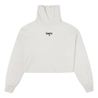 (WMNS) HIGH NECK MOCK Crew White CREAM 10022736-A03