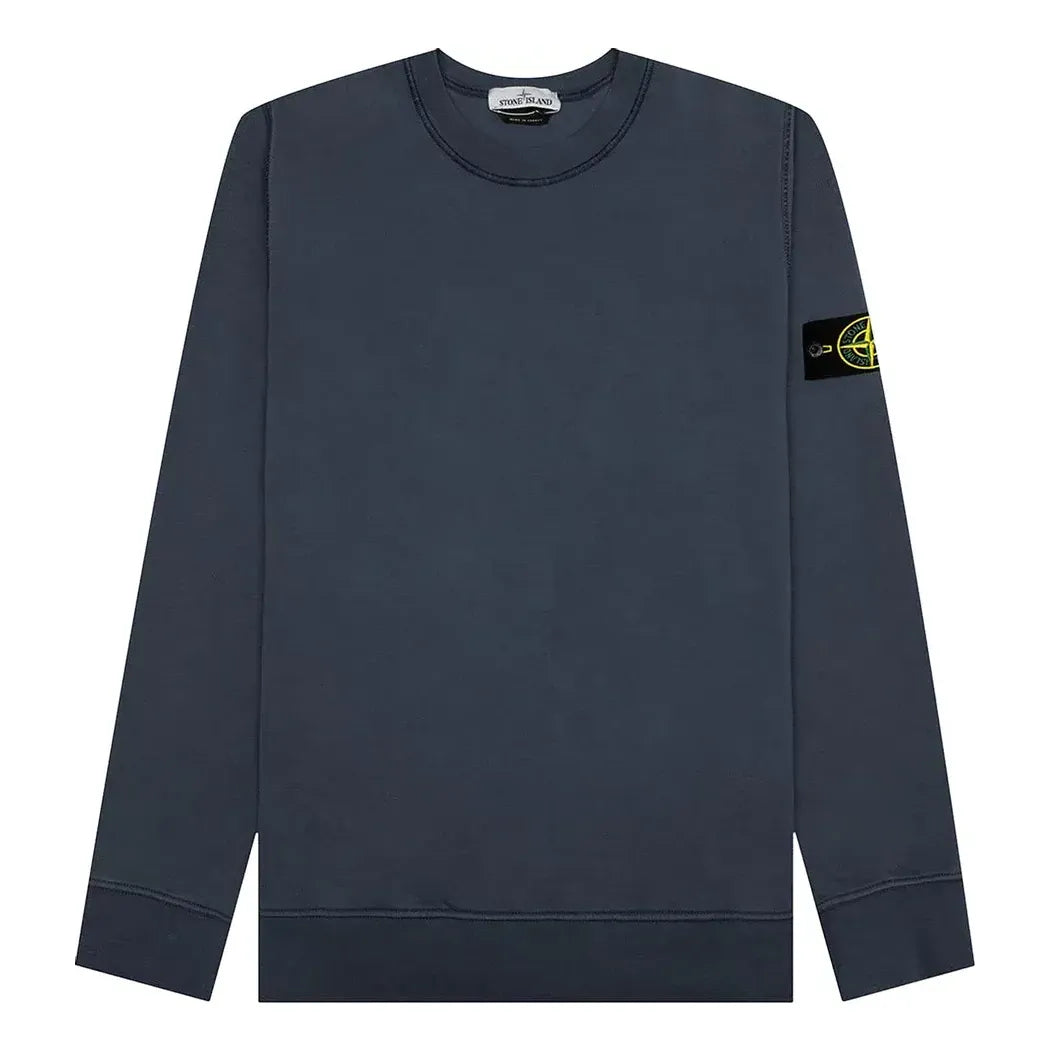 STONE ISLAND Crewneck Sweatshirt 'Dark Blue' 761563051-V0024