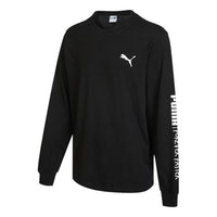 PUMA Handwriting Long Sleeve T-Shirt 'Black' 539531-01