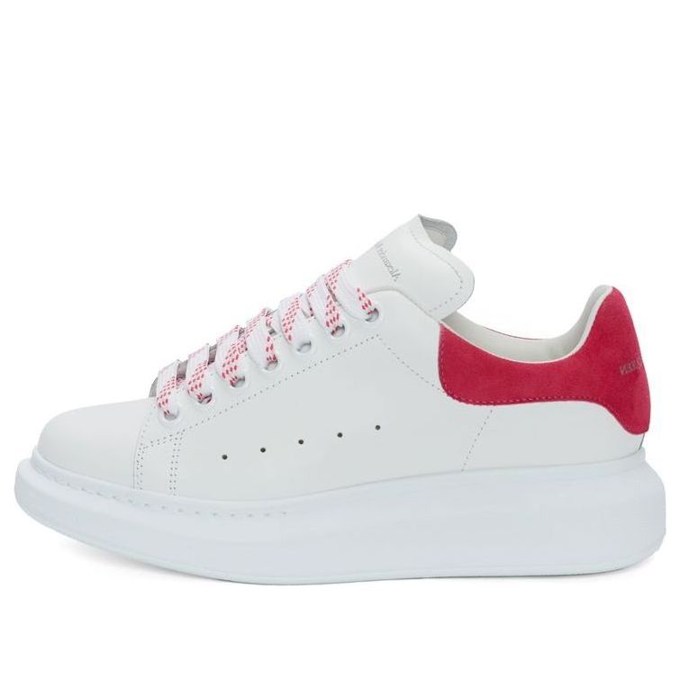 (WMNS) Alexander McQueen Oversized Sneaker 'White Peony Pink' 553770WHGP79444