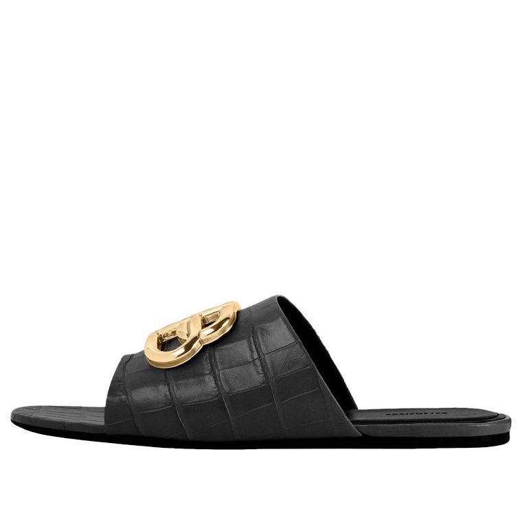 (WMNS) Balenciaga Sandals 'Black Gold' 629537WA9D11088