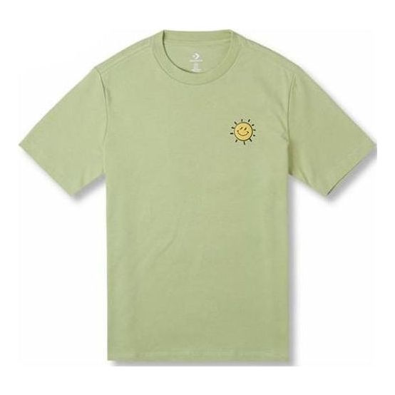 (WMNS) Converse City Escape Tee 'Light Geen' 10026172-A02