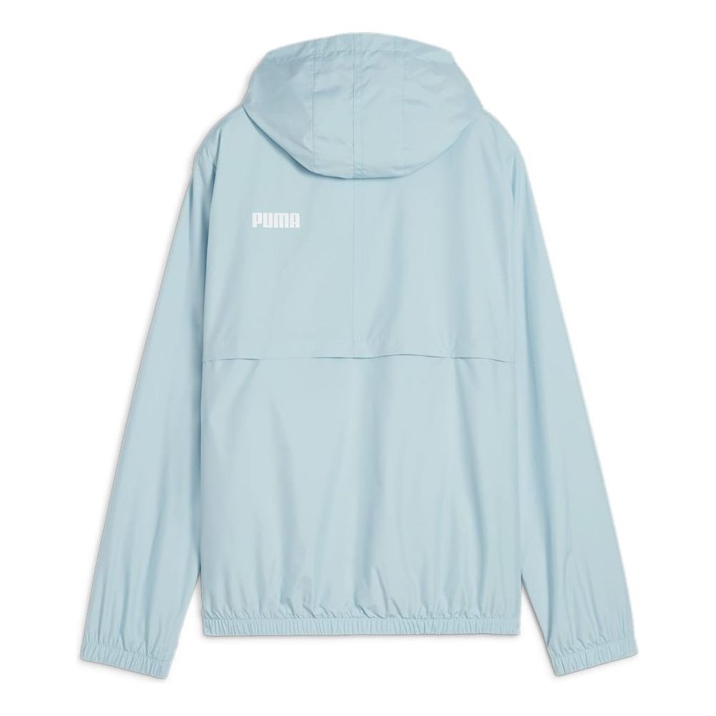 (WMNS) PUMA Essential Solid Windbreaker Jacket 'Light Blue' 847494-22