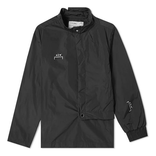 A-COLD-WALL* Padded Split Panel Sweat logo Jacket Unisex Black CW9SMH08ACTE311