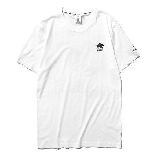 PUMA x SONIC Graphic Short Sleeve TEE White 598107-52
