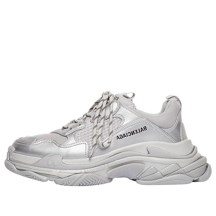 Balenciaga Triple S Sneaker 'Silver Metallic' 536737W2FS28100