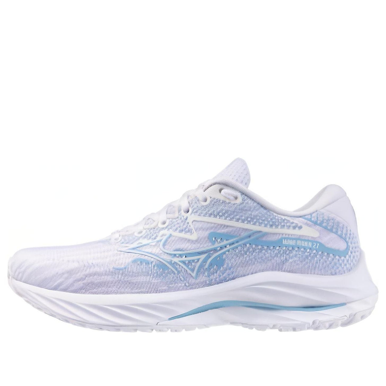 (WMNS) Mizuno Wave Rider 27 'White Light Blue' J1GD230676