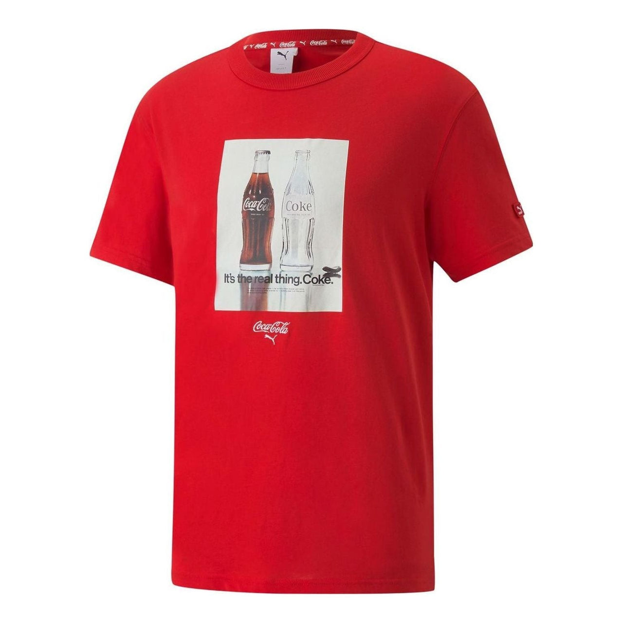 PUMA X Coca Cola Relaxed Tee 'Red' 536159-94