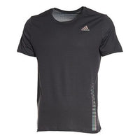 Men's adidas 25/7 TEE CHILL Running Sports Short Sleeve Black FI8004
