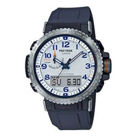CASIO Waterproof Solar Powered Sports Mens Blue Analog/Digital Combo PRW-50YAE-2PR