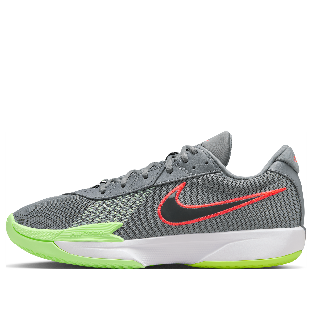 Nike Air Zoom GT Cut Academy 'Smoke Grey Barely Volt Crimson' FB2599-015
