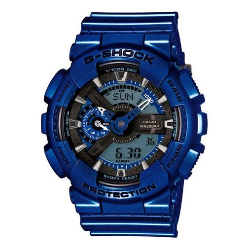 CASIO G-Shock Analog-Digital 'Blue' GA-110NM-2A