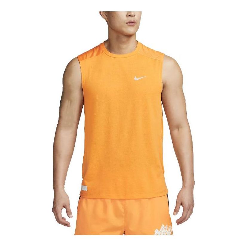 Nike Dri-fit Run Division Rise 365 Tops 'Orange' DX0852-836