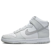 (WMNS) Nike Dunk High 'Silver Glitter Swoosh' FJ4578-100
