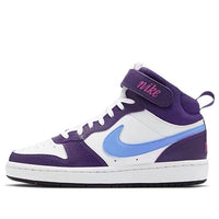 (GS) Nike Court Borough Mid 'White Purple Blue' CD7782-106