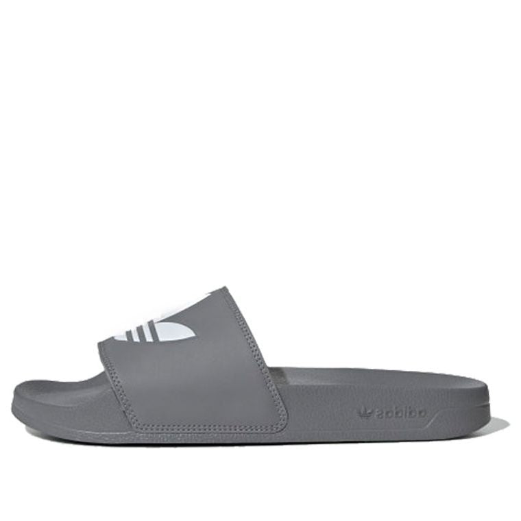 adidas Adilette Lite Slides 'Trefoil Logo - Grey' FU7592