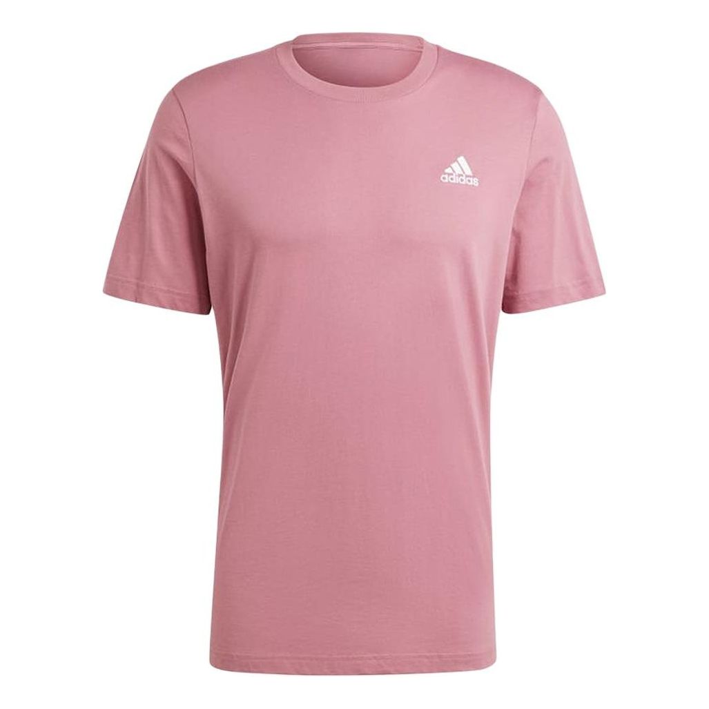 adidas Essentials Single Jersey Embroidered Small Logo T-Shirt 'Pink' IX0120