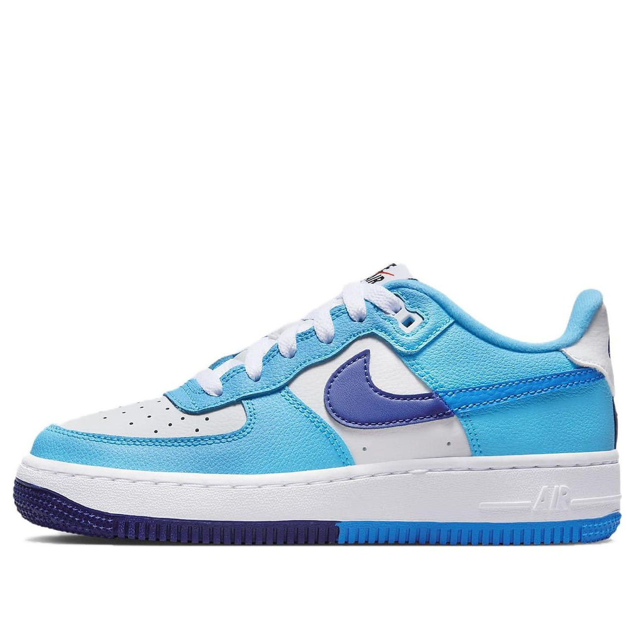 (GS) Nike Air Force 1 Low LV8 2 'White Light Photo Blue' DZ2660-100