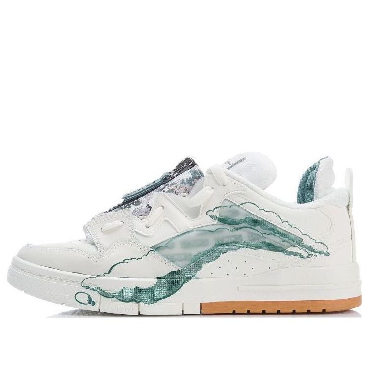 Li-Ning Wave Pro x OG_SLICK 'White Green Brown' AECR045-1