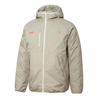 PUMA Reversible Padded X Helly Hansen Coat Jacket 'Beigei' 532841-42