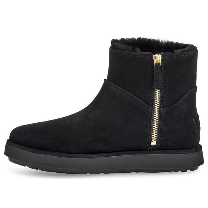 (WMNS) UGG Classic Mini BLVD Snow Boots Black 1108143-BLK