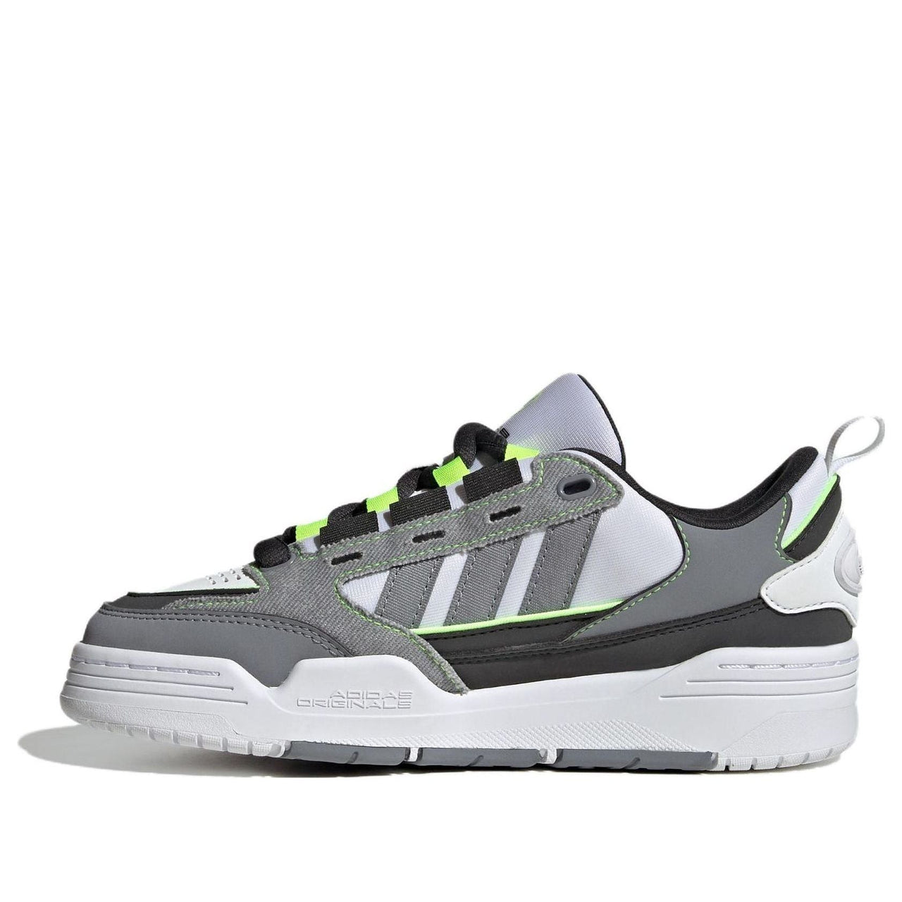 (GS) adidas originals Adi2000 'Grey Neon Green' IG7708