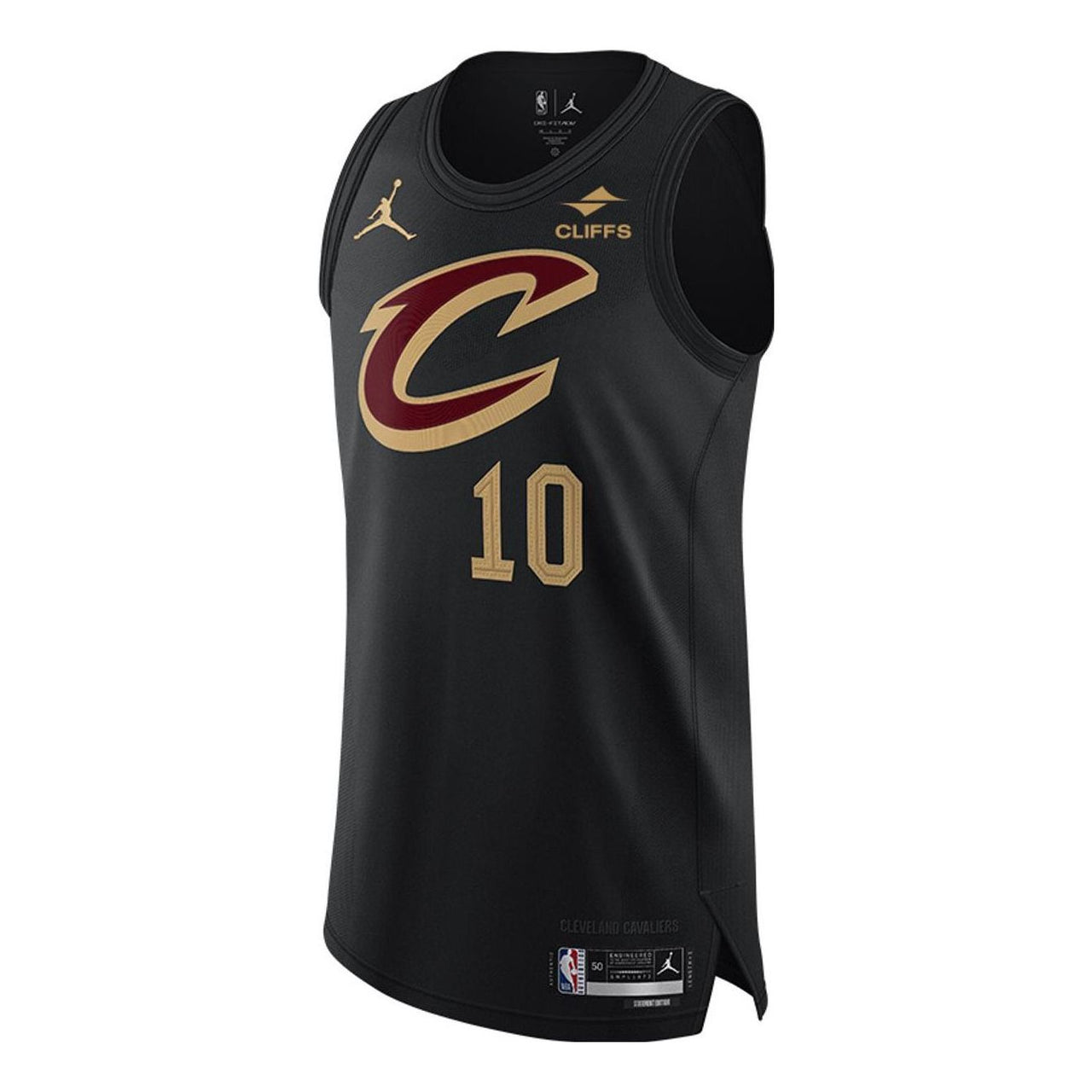 Air Jordan x NBA Cleveland Cavaliers Darius Garland Jerseys 'Black' DQ0143-010