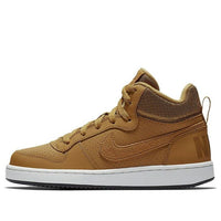 (GS) Nike Court Borough Mid 'Yellow Wheat' 839977-701