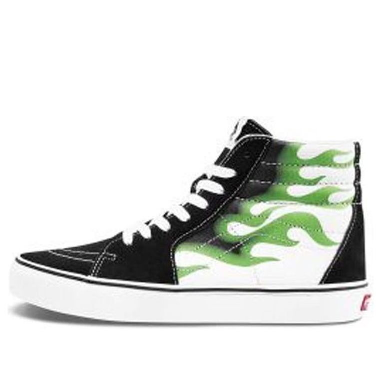 Vans SK8-HI 'Flame Black White' VN0A4U3CXEY