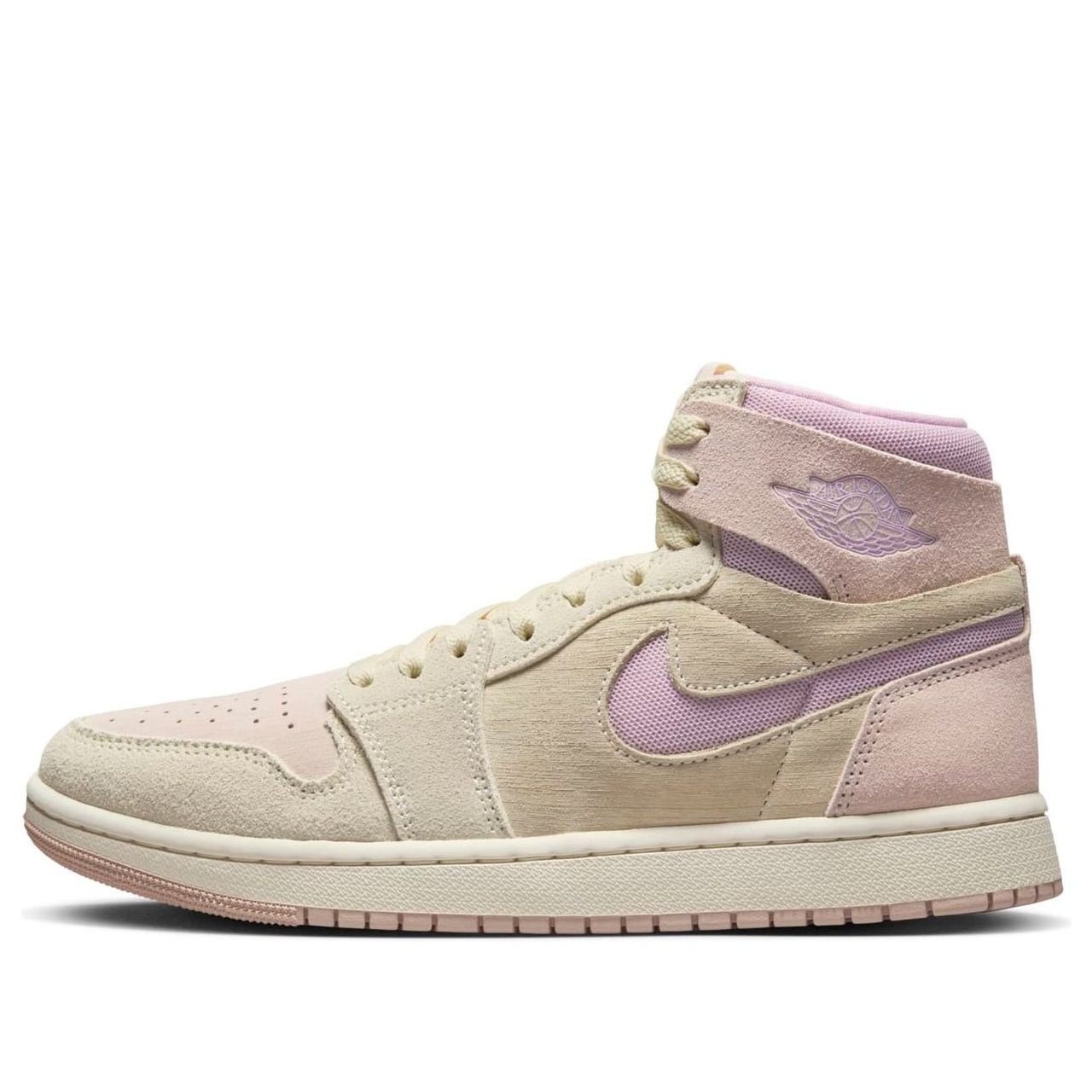 (WMNS) Air Jordan 1 High Zoom Air CMFT 2 'Muslin Plum Chalk' DV1305-100