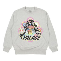 Palace Bun 5G Crew Sweater 'Grey' P23CW035