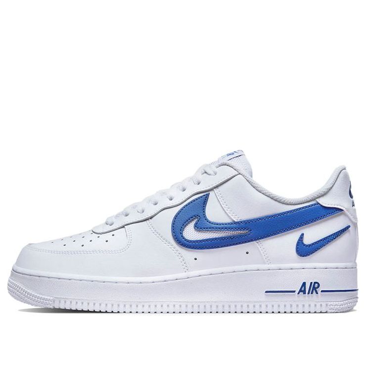 Nike Air Force 1 '07 'Cut Out Swoosh - Game Royal' DR0143-100