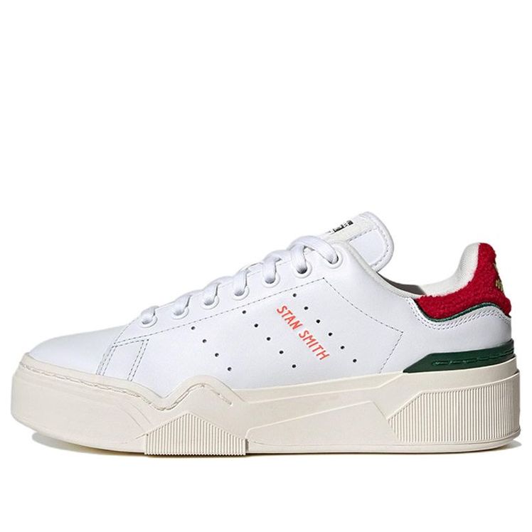 (WMNS) adidas Stan Smith Bonega 2B 'White Scarlet Green' HQ9882