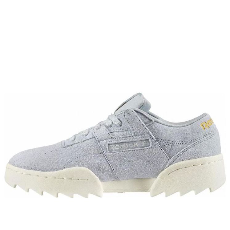 Reebok Workout Ripple OG Low Tops Casual Skateboarding Shoes Unisex Gray DV6308