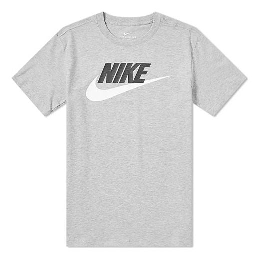 Nike Futura Icon Basic Printing Short Sleeve Gray AR5004-063