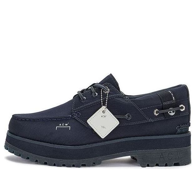 Timberland x A COLD WALLWaterproof Authentic 3 Eye Boat Shoe 'Navy' A683Y