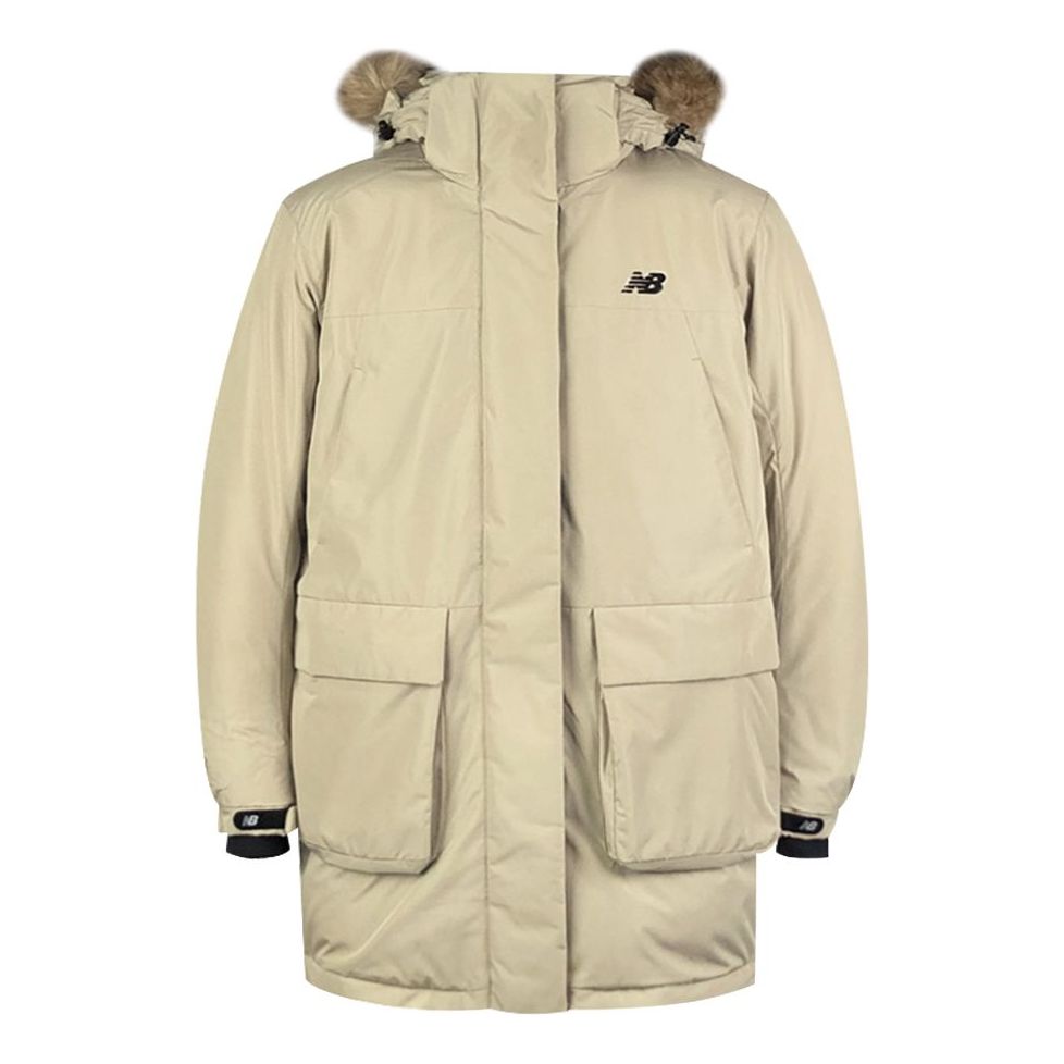 (WMNS) New Balance Warm Winter Down Jacket 'Beige' NP943022-BEI