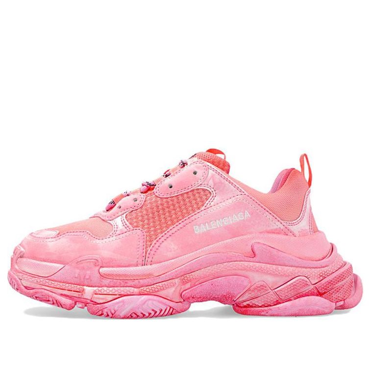 (WMNS) Balenciaga Triple S Faded Sneaker 'Dark Pink' 524039W3CS45000