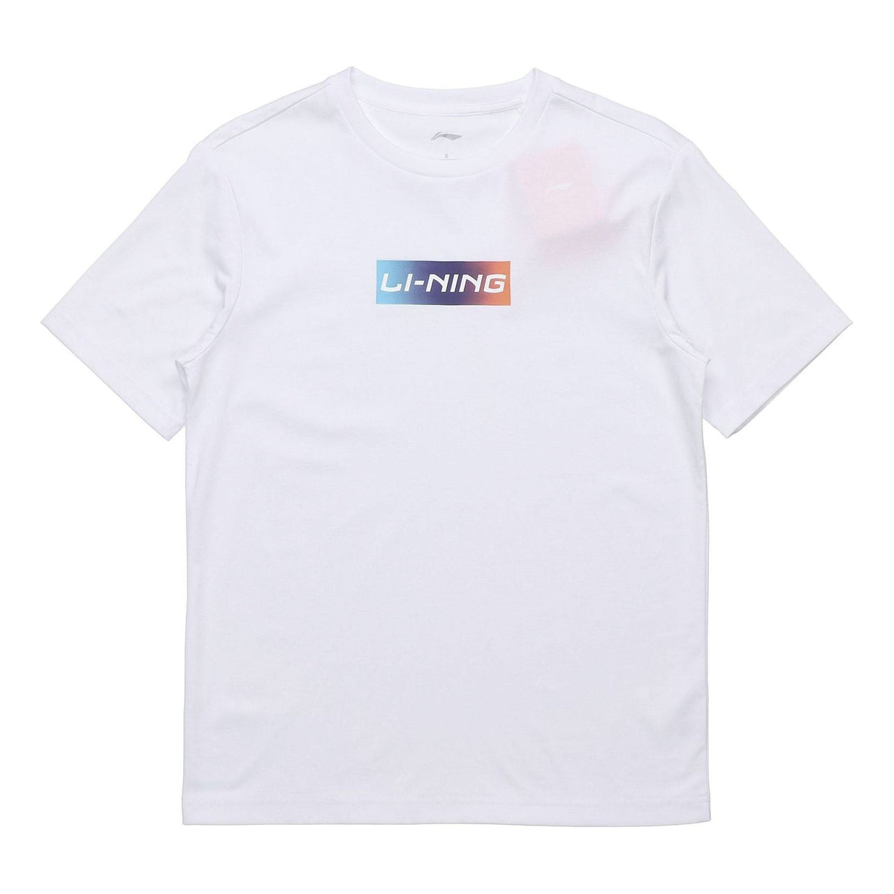 Li-Ning Box Logo T-shirt 'White' AHSQ326-1