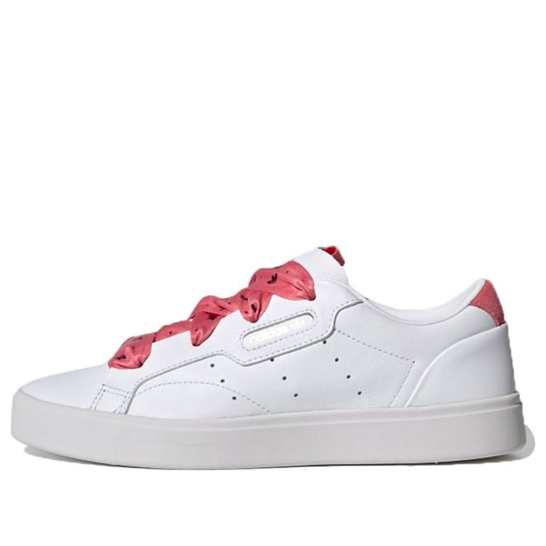 (WMNS) adidas originals Sleek White/Pink FY6679