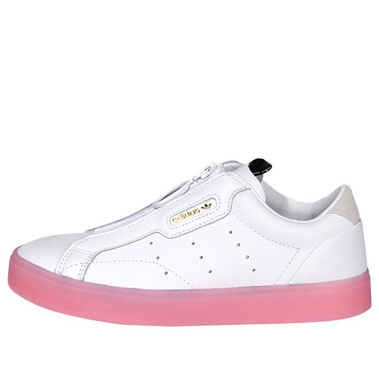 (WMNS) adidas originals Sleek Z 'White Pink' EF0776
