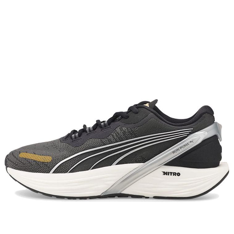 (WMNS) PUMA Run XX Nitro 'Black Metallic Silver' 376171-01