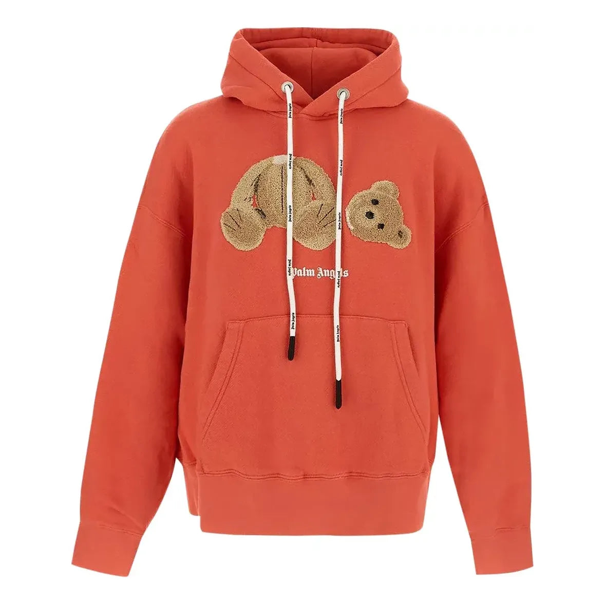 Palm Angels FW22 Bear Hoody 'Coral Brown' PMBB058F22FLE0083460