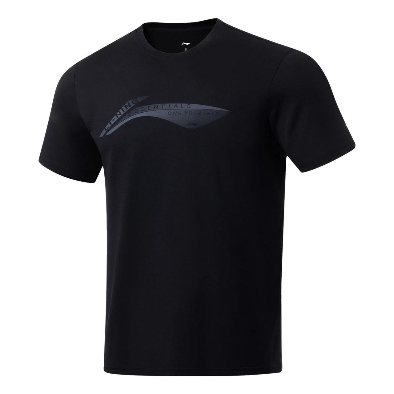 Li-Ning Classic Logo Training T-shirt 'Black' ATST101-1