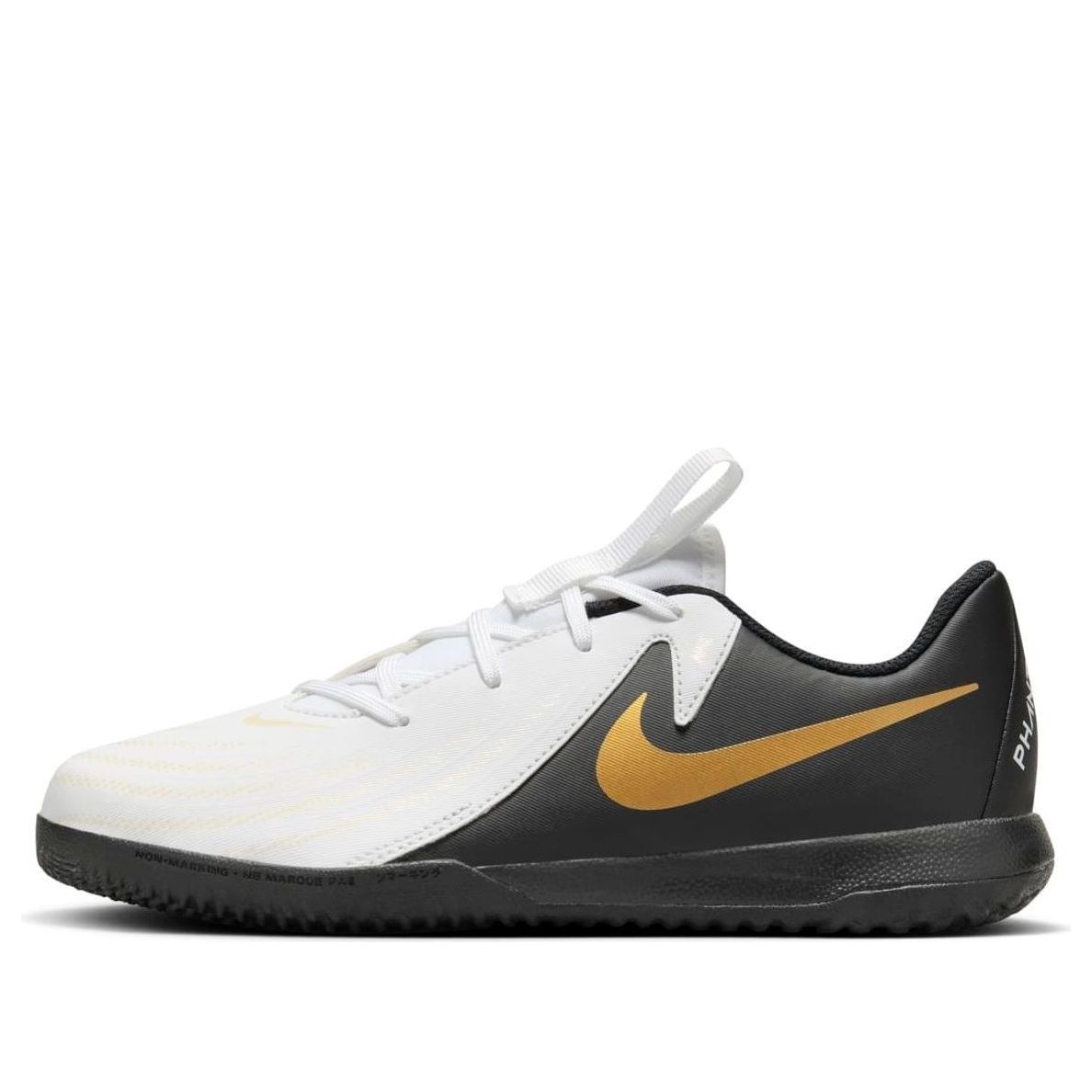 (GS) Nike Phantom GX 2 Academy 'White Metallic Gold Black' FJ2609-100