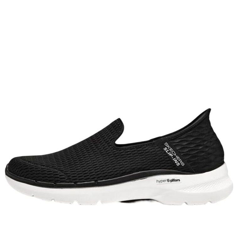 Skechers Go Walk 6 Shoes 'Black White' 894234-BLK