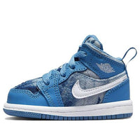 (TD) Air Jordan 1 Mid 'Washed Denim' DM8950-400